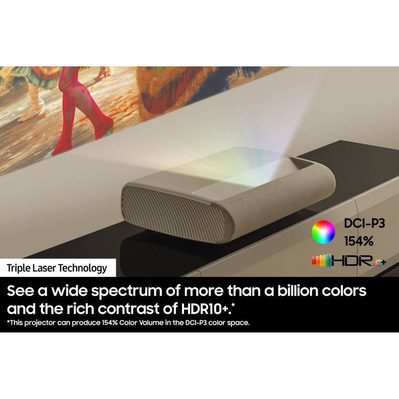 Samsung The Premiere LPU9D 2500-Lumen UHD 4K Ultra Short-Throw Laser Smart Home Theater Projector