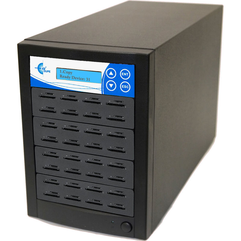 EZ Dupe 31-Copy Xtreme SD/MicroSD Combo Duplicator Tower - 35MB/s