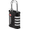 Ruggard 4-Dial Heavy-Duty TSA Combination Lock