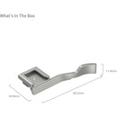 SmallRig Thumb Grip for Sony a7C II, a7CR & a7C (Silver)