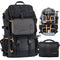 TARION PB-01 Professional 2-in-1 Camera Backpack (Black, 25L)