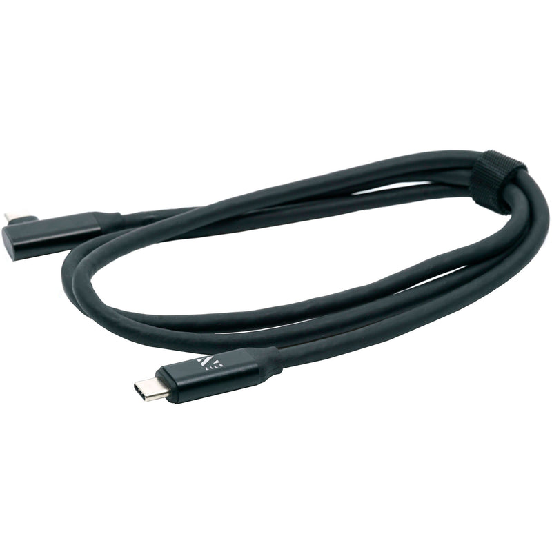 ZILR USB-C to USB-C Right-Angle Cable (3.2')