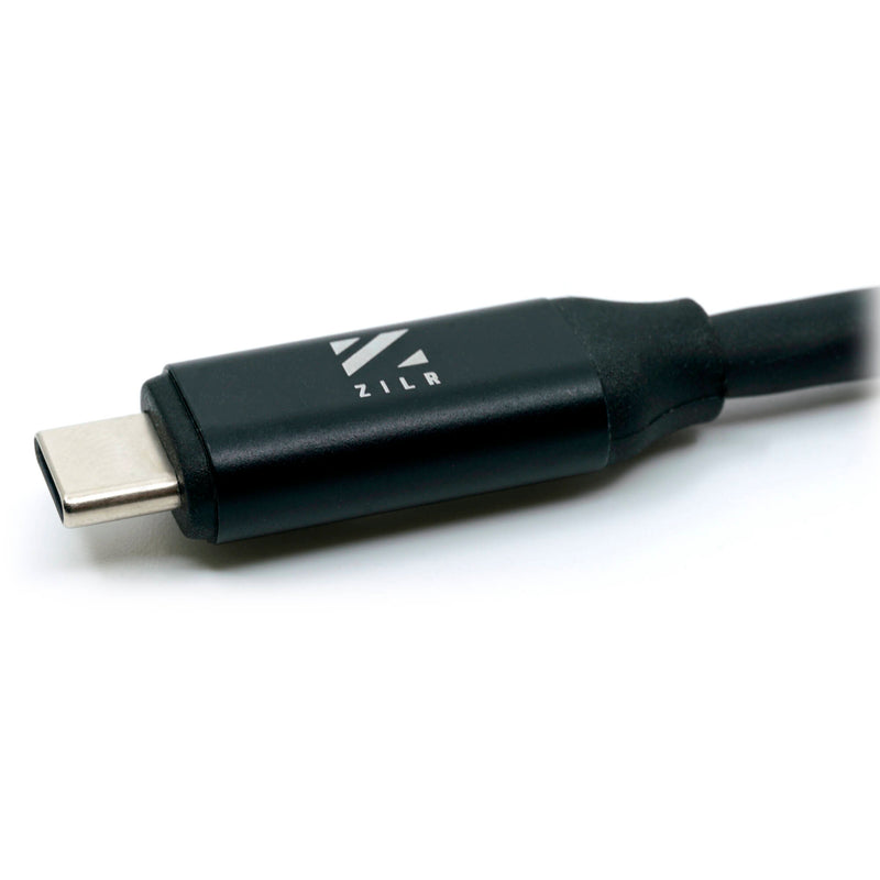 ZILR USB-C to USB-C Right-Angle Cable (1.6')
