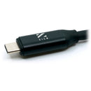 ZILR USB-C to USB-C Right-Angle Cable (3.2')
