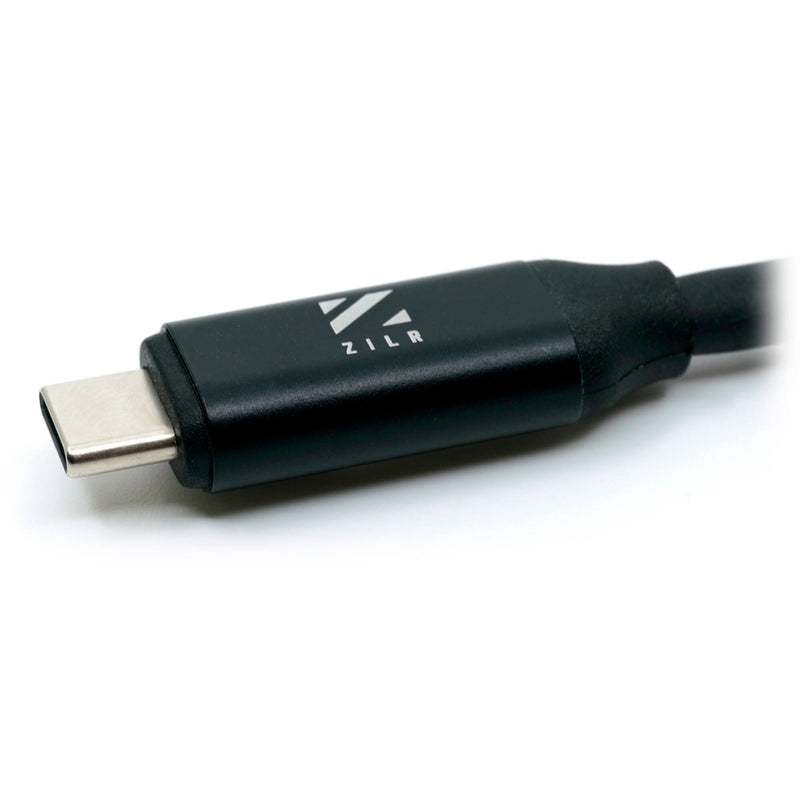 ZILR USB-C to USB-C Right-Angle Cable (3.2')