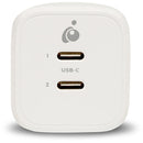 IOGEAR GearPower Dual USB-C 65W GaN Charger
