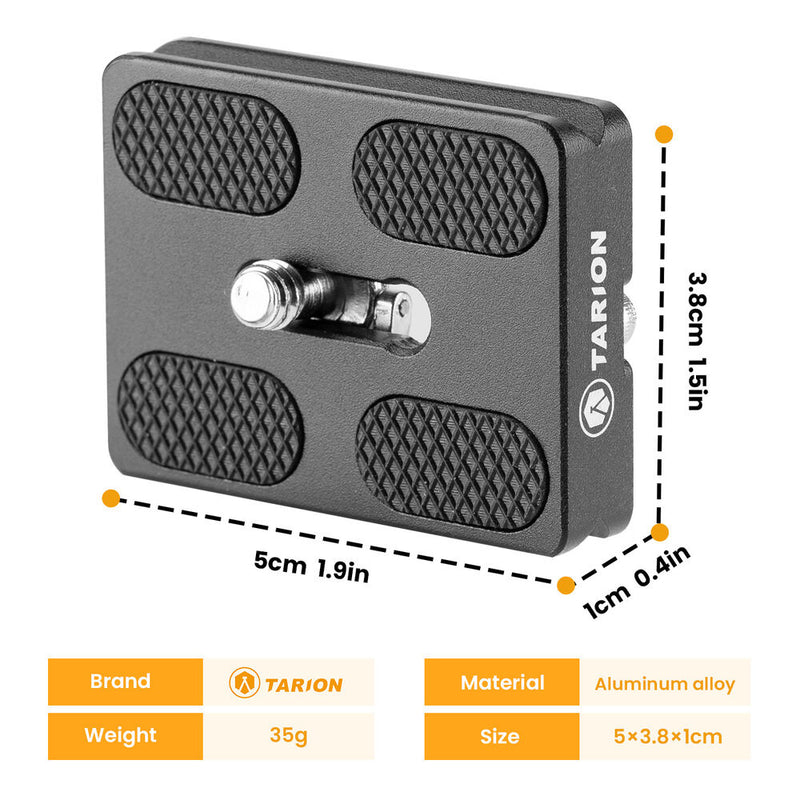 TARION Quick Release Arca-Type Plate (2-Pack)