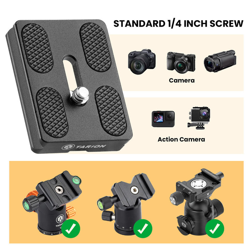 TARION Quick Release Arca-Type Plate (2-Pack)