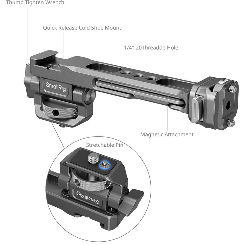 SmallRig HawkLock H21 Monitor Support for Select DJI Stabilizers