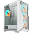 Gigabyte C301 Glass V2 Mid-Tower Gaming Case (White)