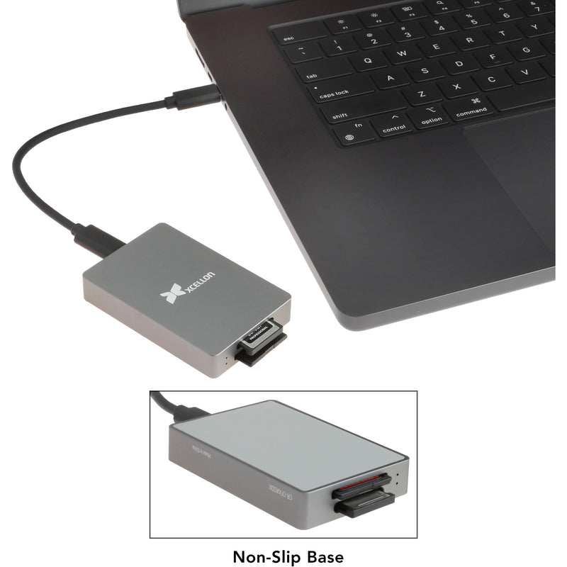 Xcellon CFexpress Type A and UHS-II SD Card Reader