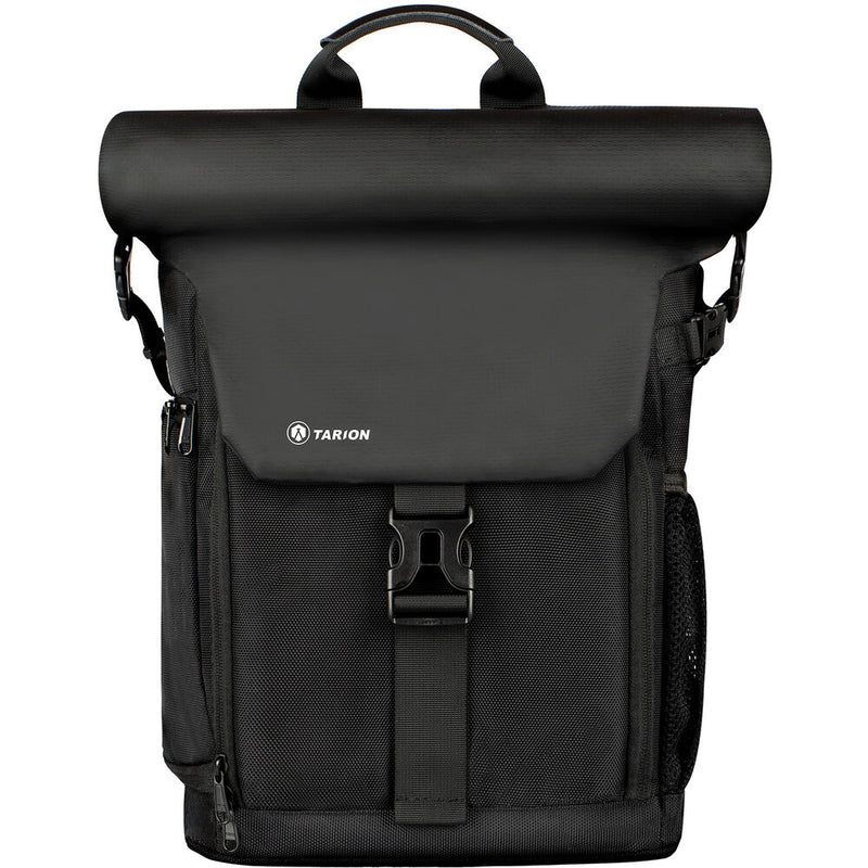 TARION SP-01 Rolltop Camera Backpack (Black, 20.5L)