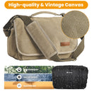 TARION RS-01 Camera Shoulder Bag (Khaki, 6.4L)