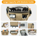 TARION RS-01 Camera Shoulder Bag (Khaki, 6.4L)