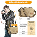 TARION RS-01 Camera Shoulder Bag (Khaki, 6.4L)