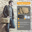 TARION RS-01 Camera Shoulder Bag (Khaki, 6.4L)