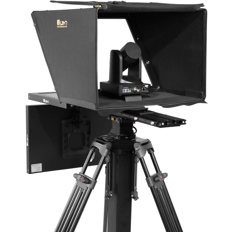 ikan 19" High-Bright SDI PTZ Teleprompter Kit with Tally Talent Monitor