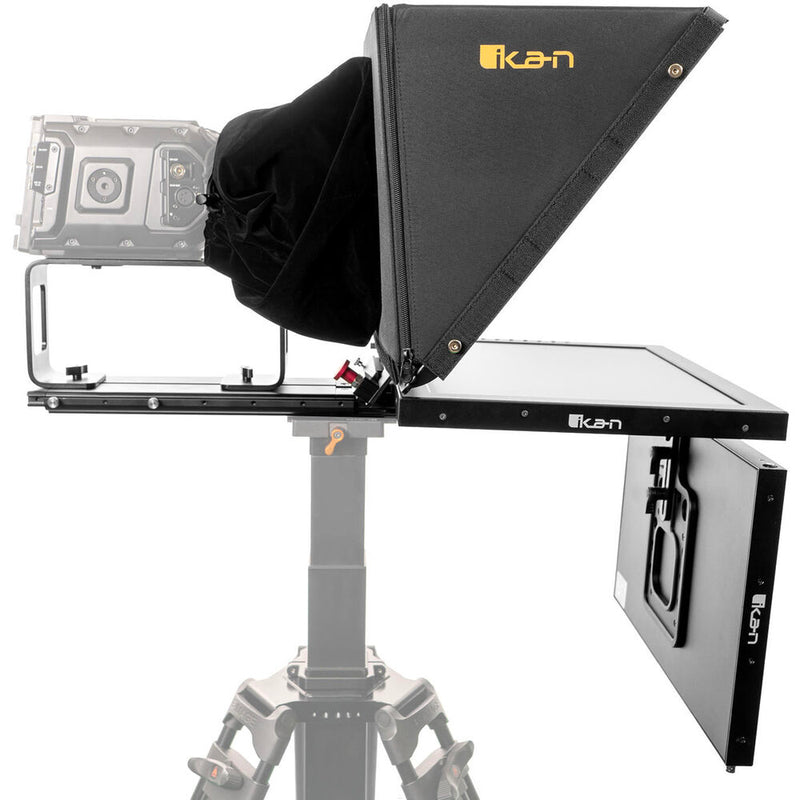 ikan 19" High-Bright SDI Teleprompter Kit with Tally Talent Monitor