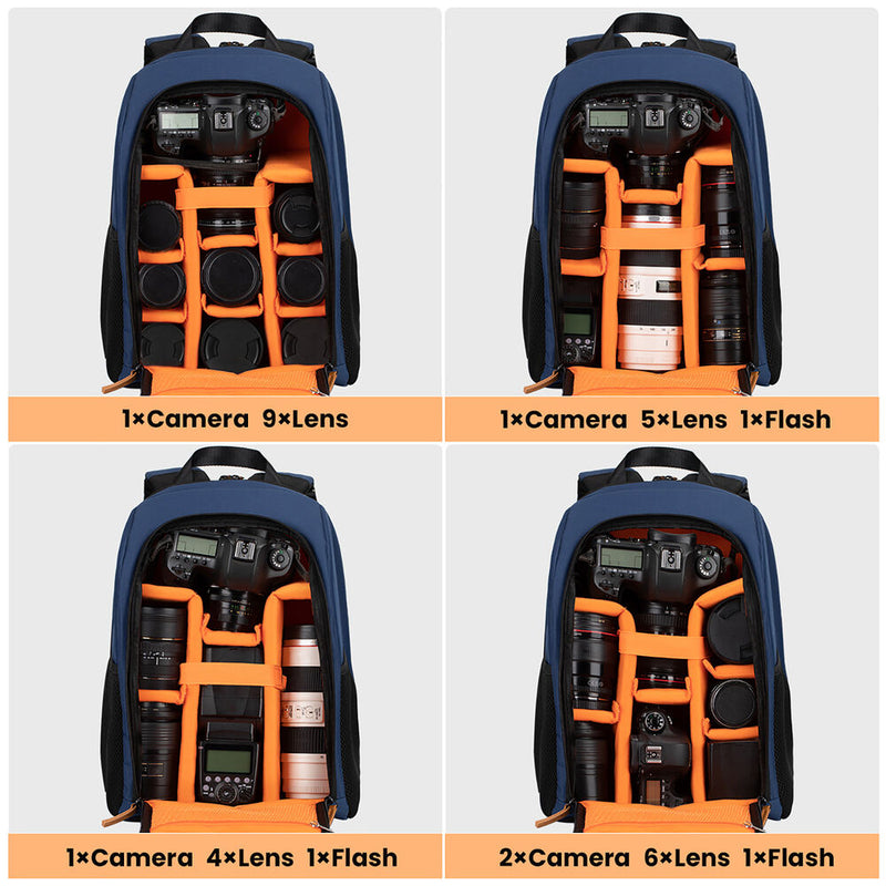 TARION TB-02 Camera Backpack (Blue)