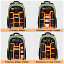 TARION TB-02 Camera Backpack (Green)