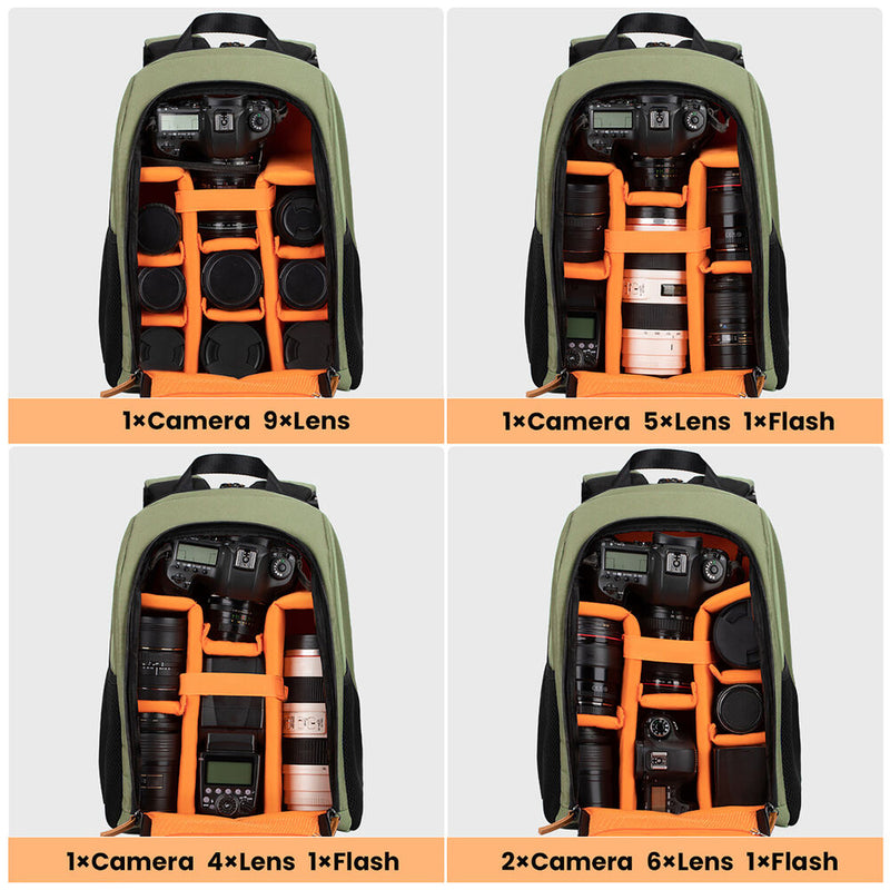TARION TB-02 Camera Backpack (Green)
