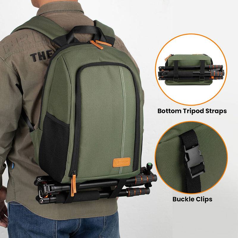 TARION TB-02 Camera Backpack (Green)