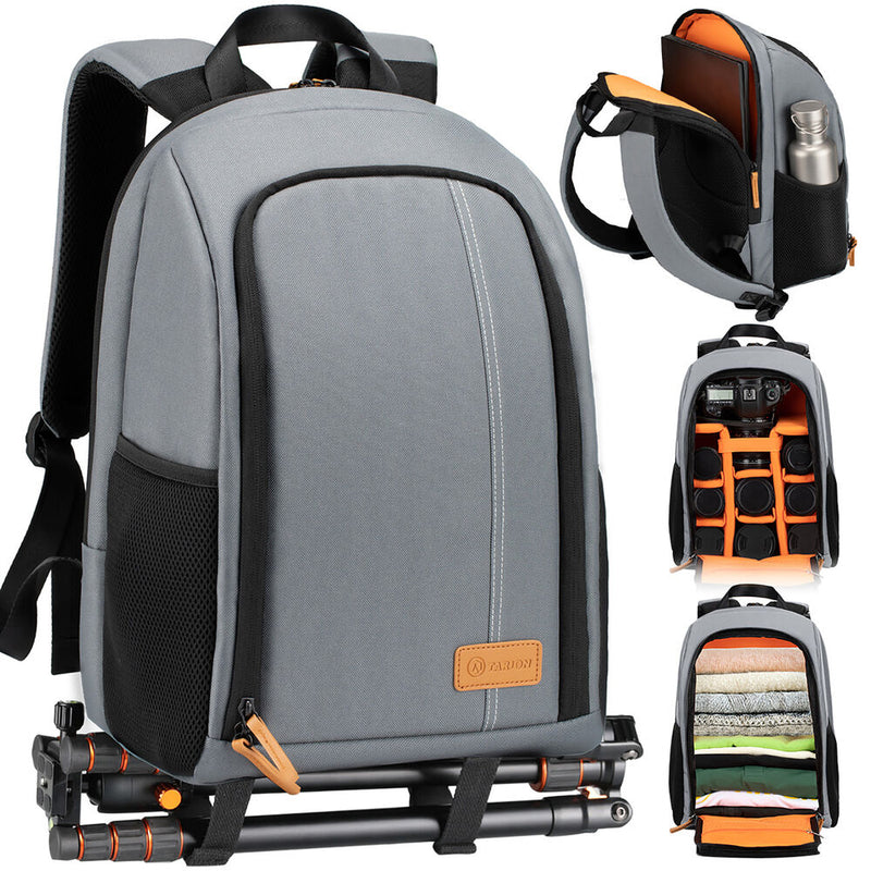 TARION TB-02 Camera Backpack (Gray)