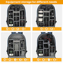 TARION TB-M Camera Backpack (Blue)