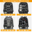 TARION TB-M Camera Backpack (Gray)