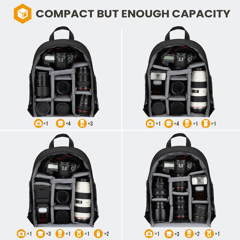 TARION TBS Camera Backpack (Black)