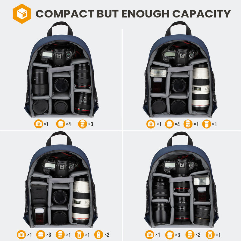 TARION TBS Camera Backpack (Blue)
