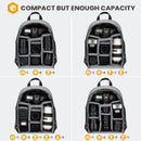 TARION TBS Camera Backpack (Gray)