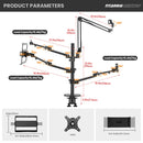 TARION TitanRig Desktop 4-in-1 Desktop Mount Stand for Camera, Mic, Laptop, and Light