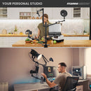 TARION TitanRig Desktop 4-in-1 Desktop Mount Stand for Camera, Mic, Laptop, and Light