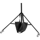 Impact Filled Saddle Sandbag (25 lb, Black, 6-Pack)