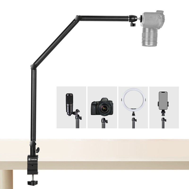 TARION TKB01 Camera Desk Mount Stand Articulating Arm