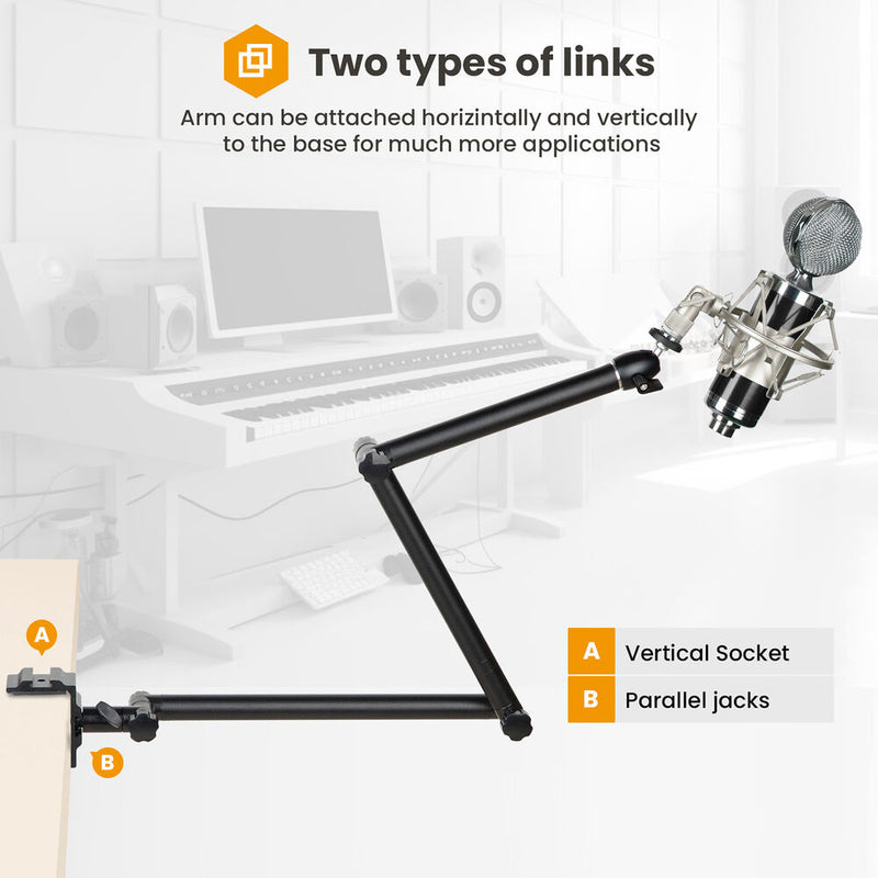 TARION TKB01 Camera Desk Mount Stand Articulating Arm