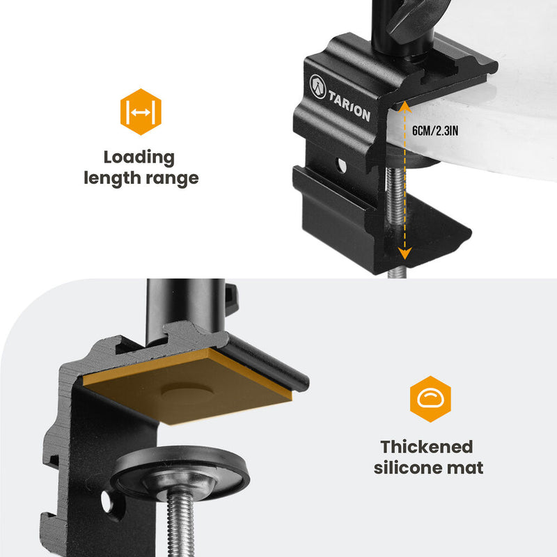 TARION TKB01 Camera Desk Mount Stand Articulating Arm