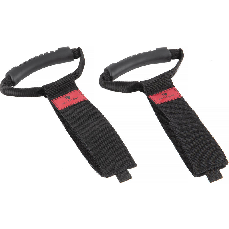 Pearstone Cable Strap with Rubber Handle (2 x 18", 2-Pack)