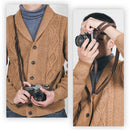 TARION TNS-L1 Genuine Leather Neck Strap (Brown)