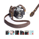 TARION TNS-L1 Genuine Leather Neck Strap (Brown)