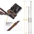 TARION TNS-L1 Genuine Leather Neck Strap (Brown)