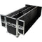 ProX Adjustable Dual Flight Case with Casters for LED/LCD/Plasma TVs (70 to 80")