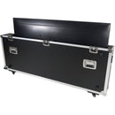 ProX Single Flat Panel Monitor Case with Low Profile Wheels for LED TV (43 to 50")