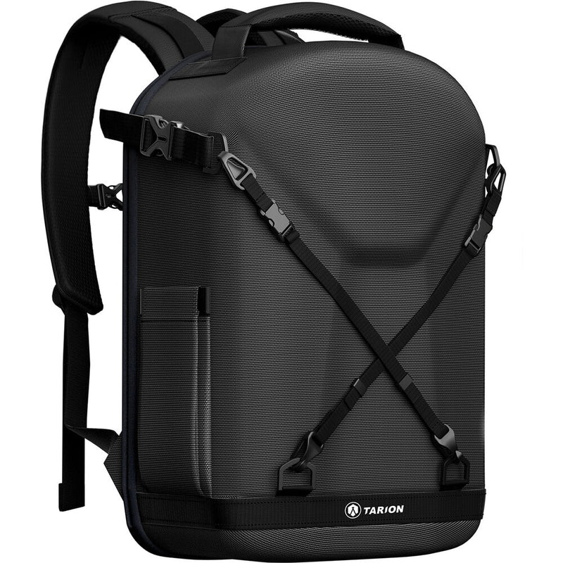 TARION TRH Hard-Shell Camera Backpack (Black, 12L)