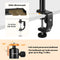TARION TR-CS 3-in-1 C-Clamp Camera Desk Mount Set with Extension Rod & Ball Head