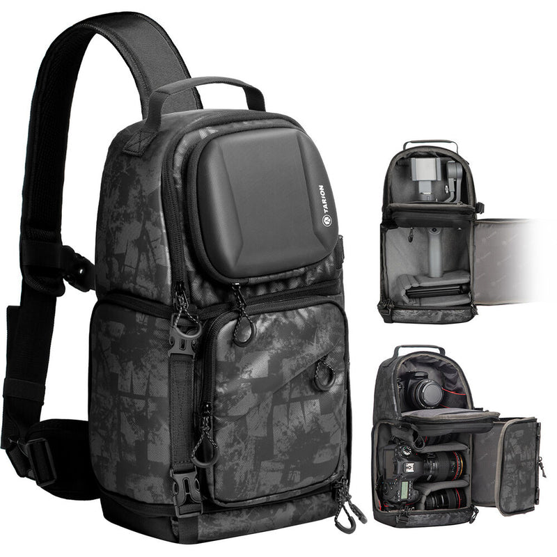 TARION TR-S Camera Sling Bag (Gray and Black)
