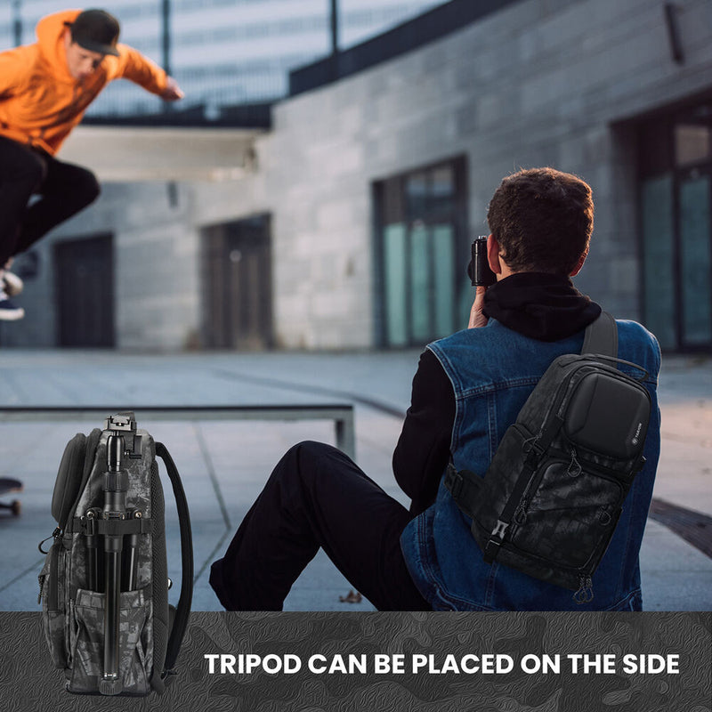TARION TR-S Camera Sling Bag (Gray and Black)