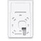 Ubiquiti Networks UniFi U7 Pro Wall Tri-Band Wi-Fi 7 Access Point
