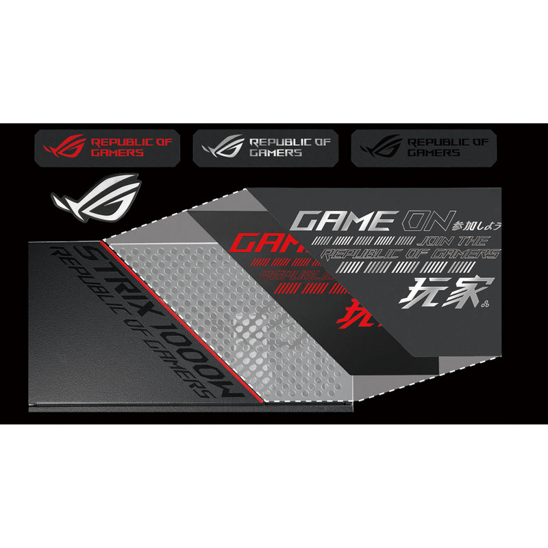 ASUS ROG Strix 1000G 1000W 80 PLUS Gold Modular Power Supply (16-Pin, Black)